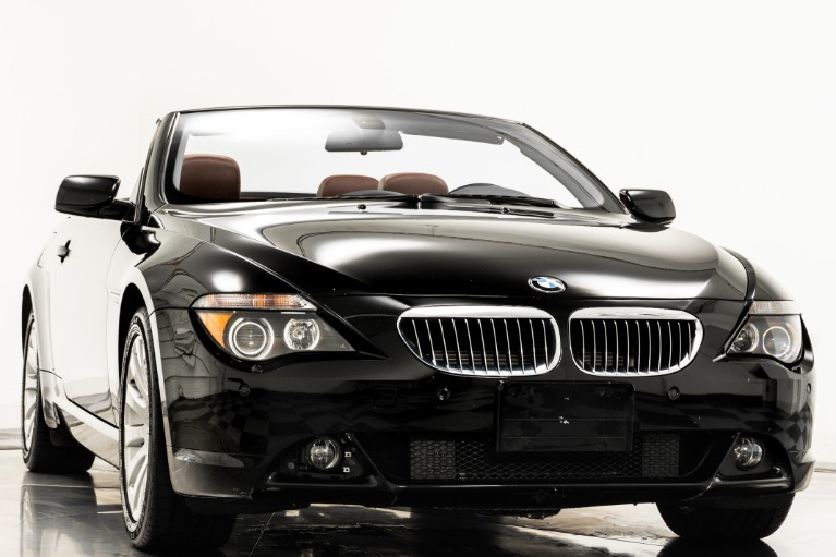 Used 2004 BMW 645Ci Convertible in Jet Black For Sale (Sold