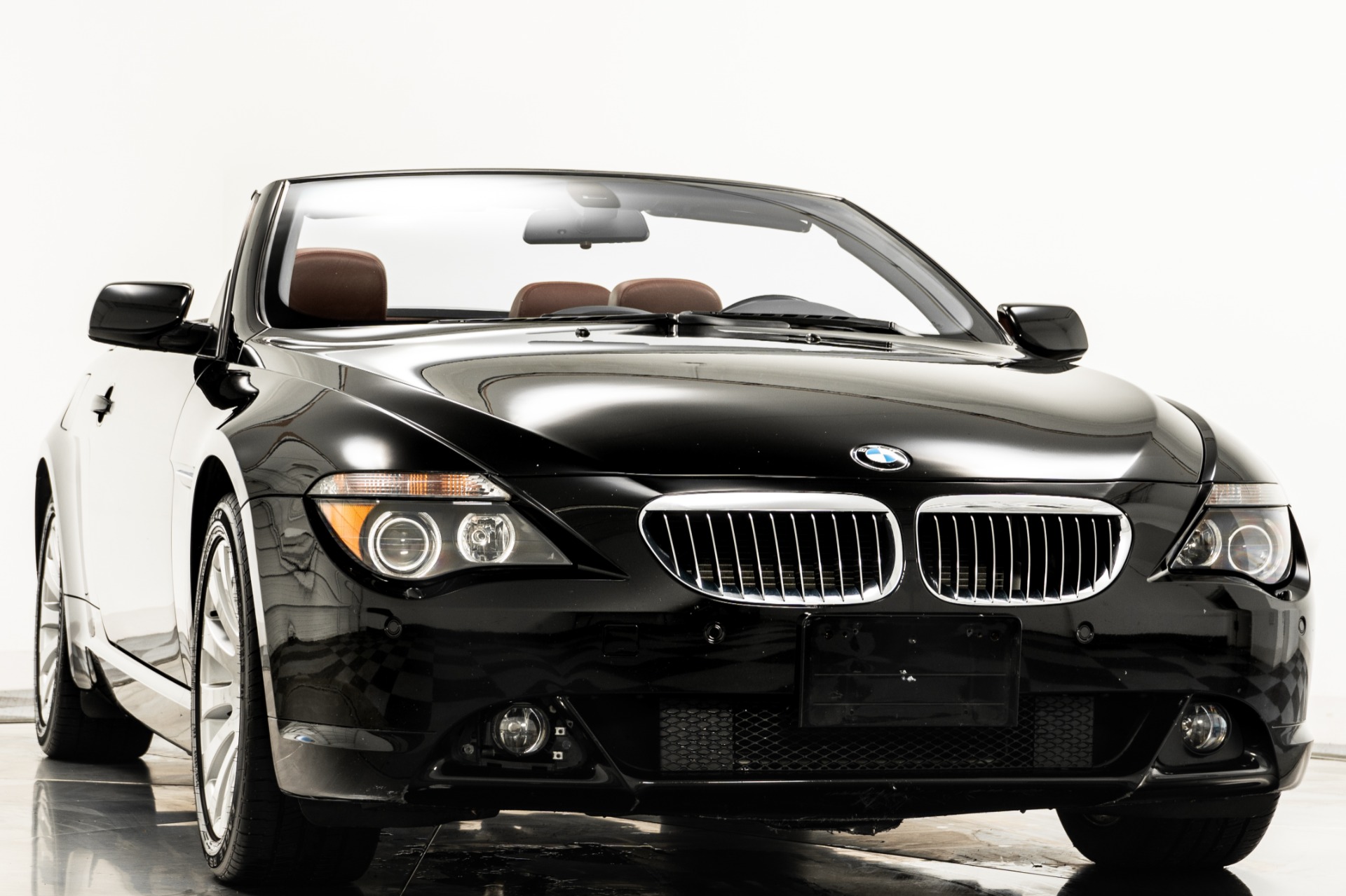 Used 2004 BMW 645Ci Convertible in Jet Black For Sale (Sold