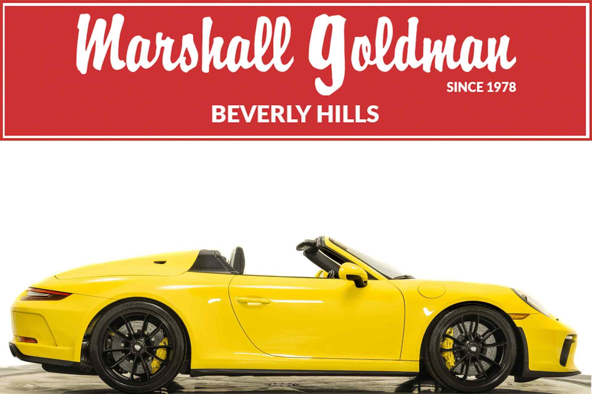Used 2019 Porsche 911 Speedster in Racing Yellow For Sale (Sold