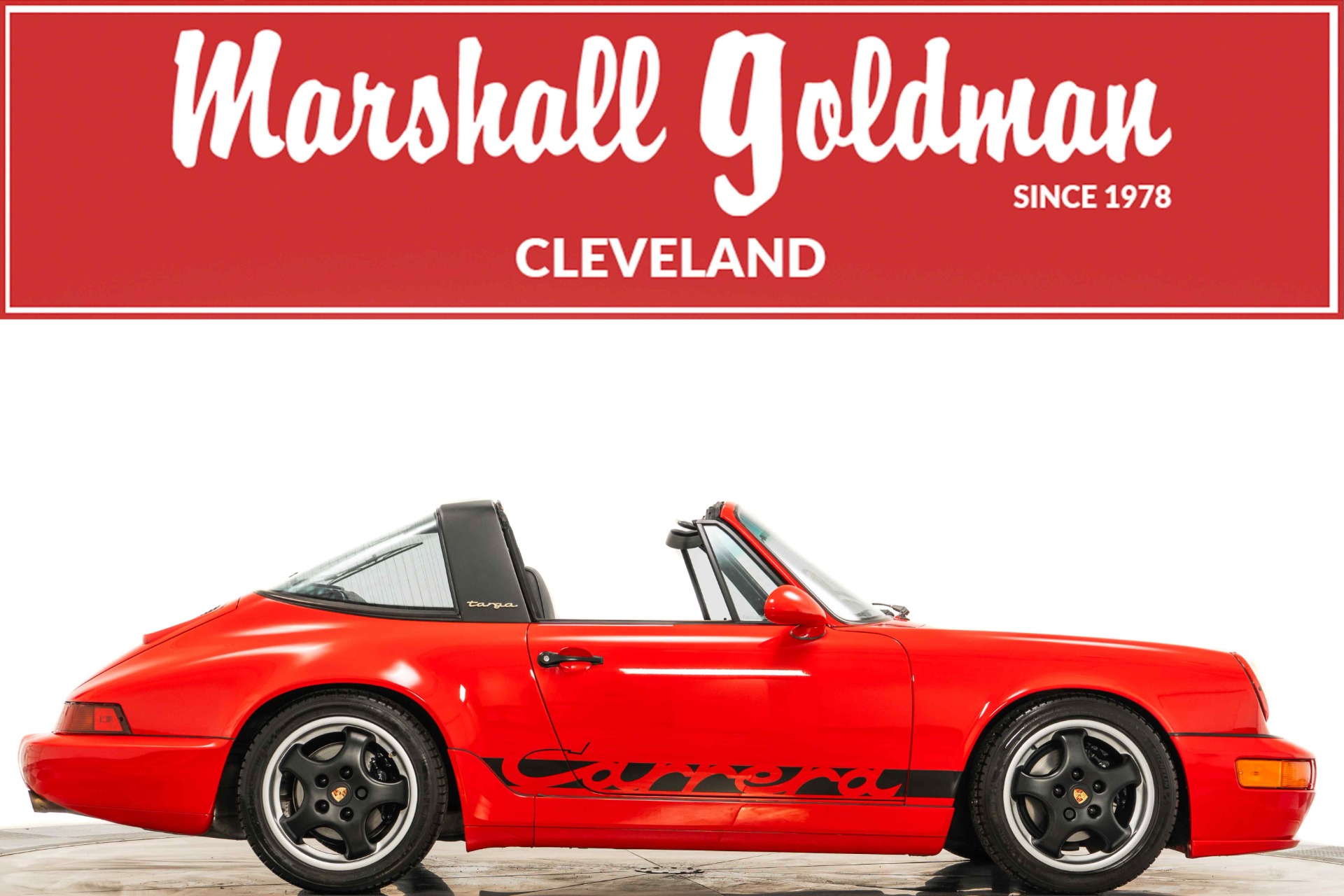 Used 1993 Porsche 911 Targa 4 in Guards Red For Sale (Sold