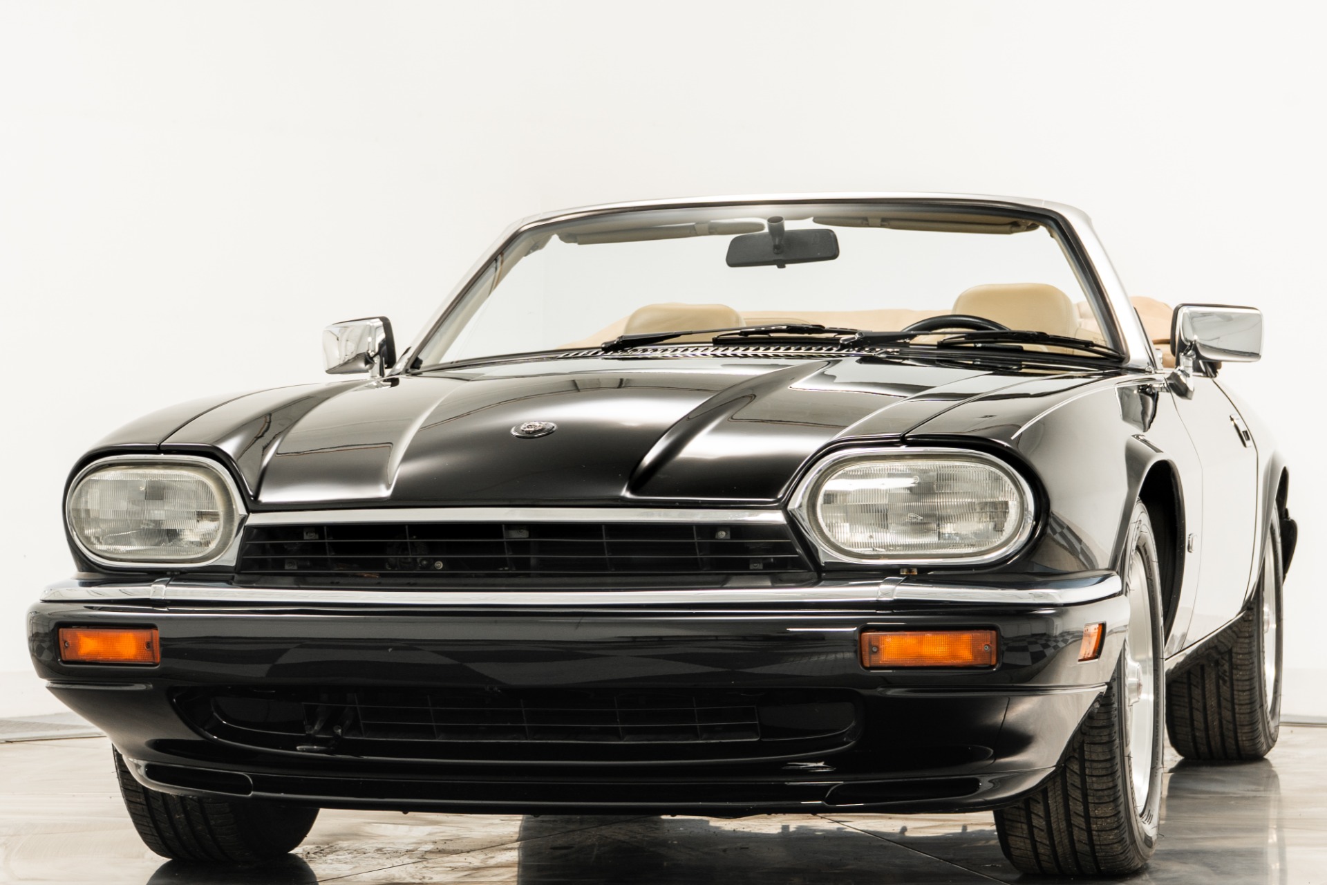 Used 1995 Jaguar XJS Convertible in Black For Sale (Sold