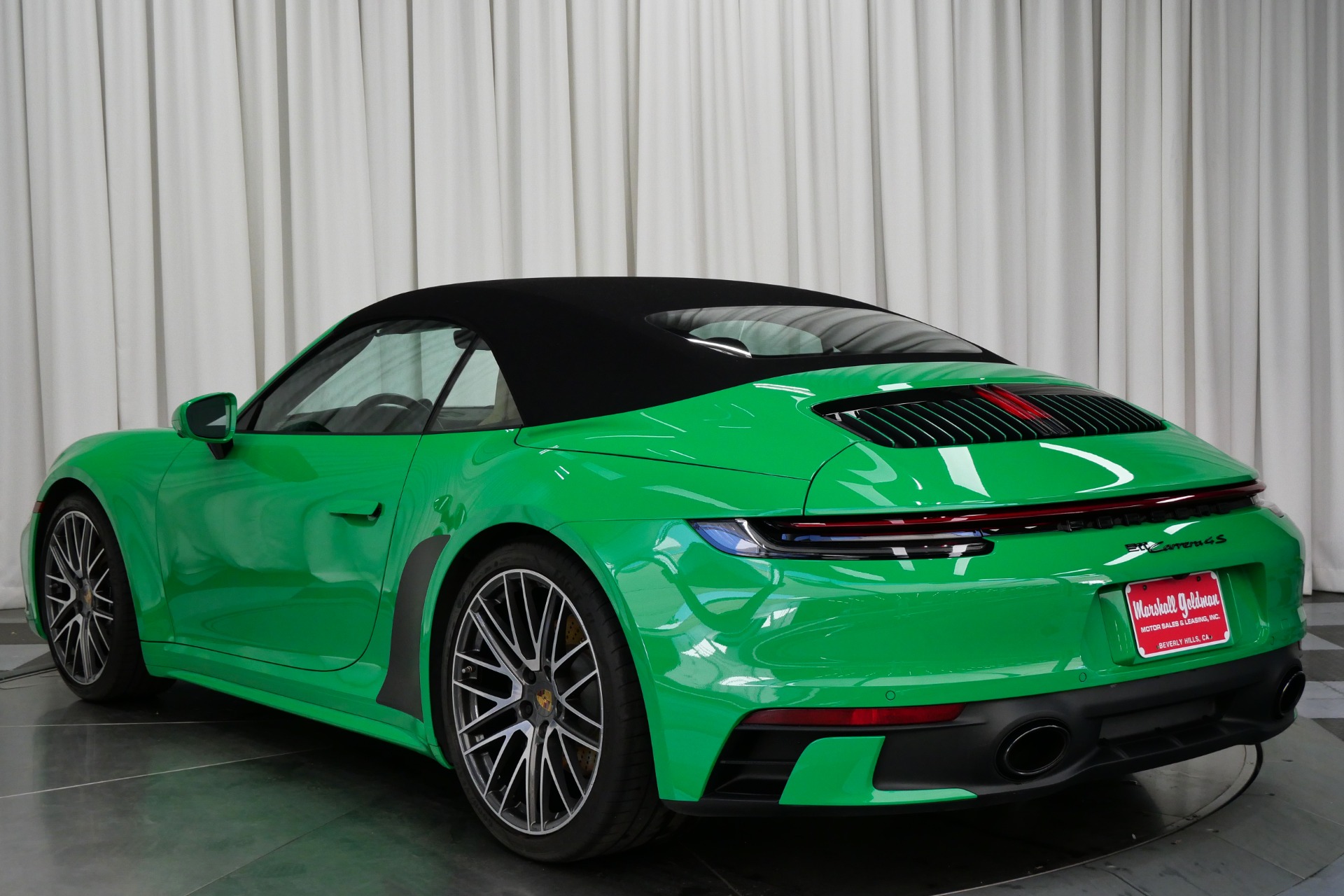 Used 2022 Porsche 911 Carrera 4S Cabriolet in Python Green For