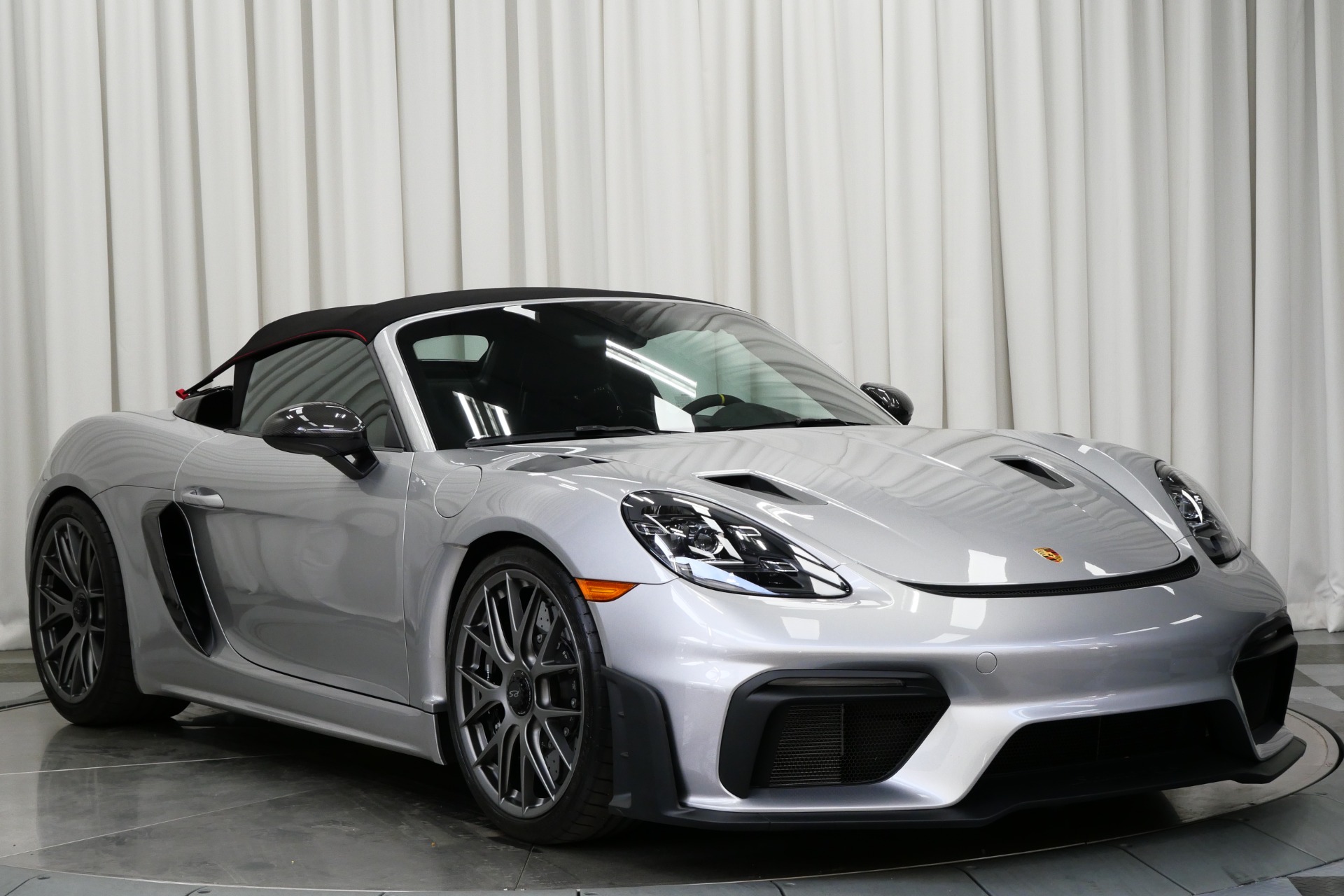 Used 2024 Porsche 718 Spyder RS Weissach in GT Silver Metallic For