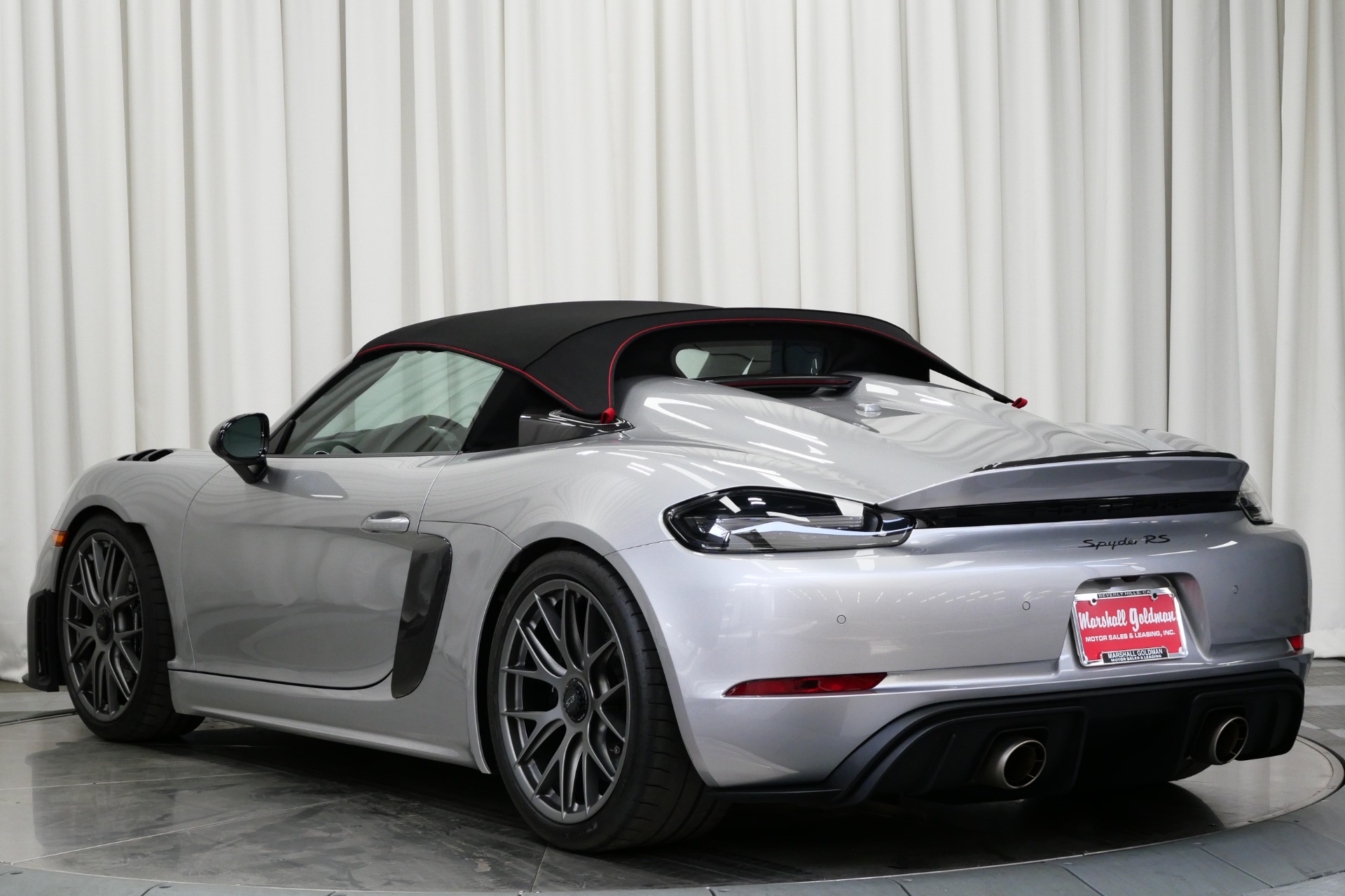 Used 2024 Porsche 718 Spyder RS Weissach in GT Silver Metallic For