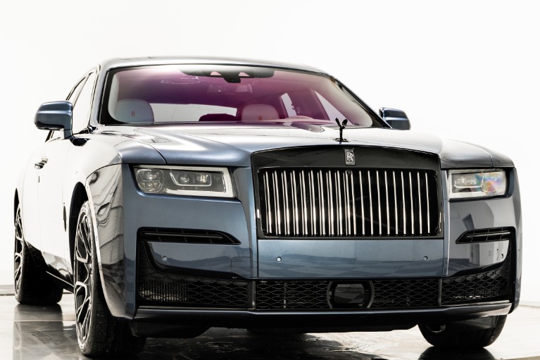Used 2024 Rolls-Royce Ghost Black Badge in Iguazu Blue For Sale
