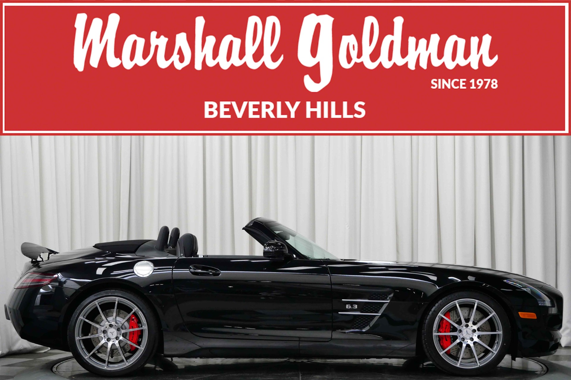 Used 2012 Mercedes-Benz SLS AMG Roadster in Obsidian Black