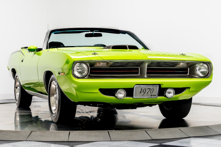 Used 1970 Plymouth Cuda Convertible in Limelight For Sale (Sold