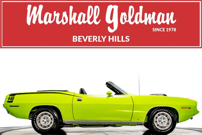 Used 1970 Plymouth Cuda Convertible in Limelight For Sale (Sold