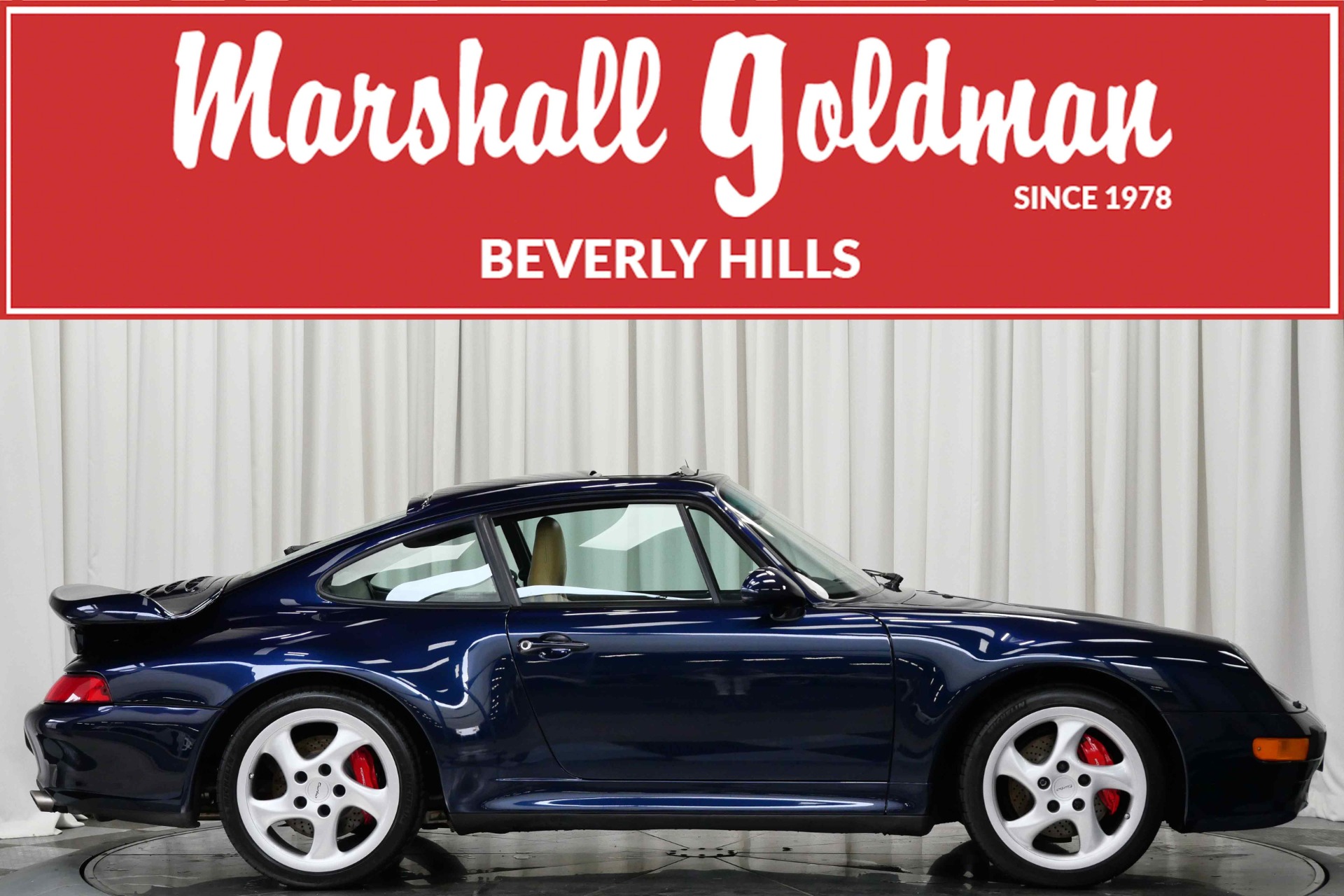 Used 1996 Porsche 911 Turbo in Midnight Blue Metallic For Sale