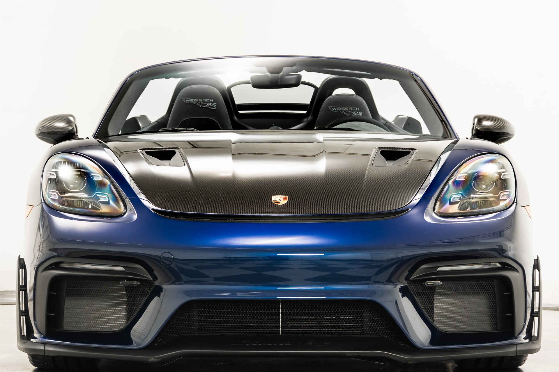 Used 2025 Porsche 718 Spyder RS Weissach in Gentian Blue Metallic