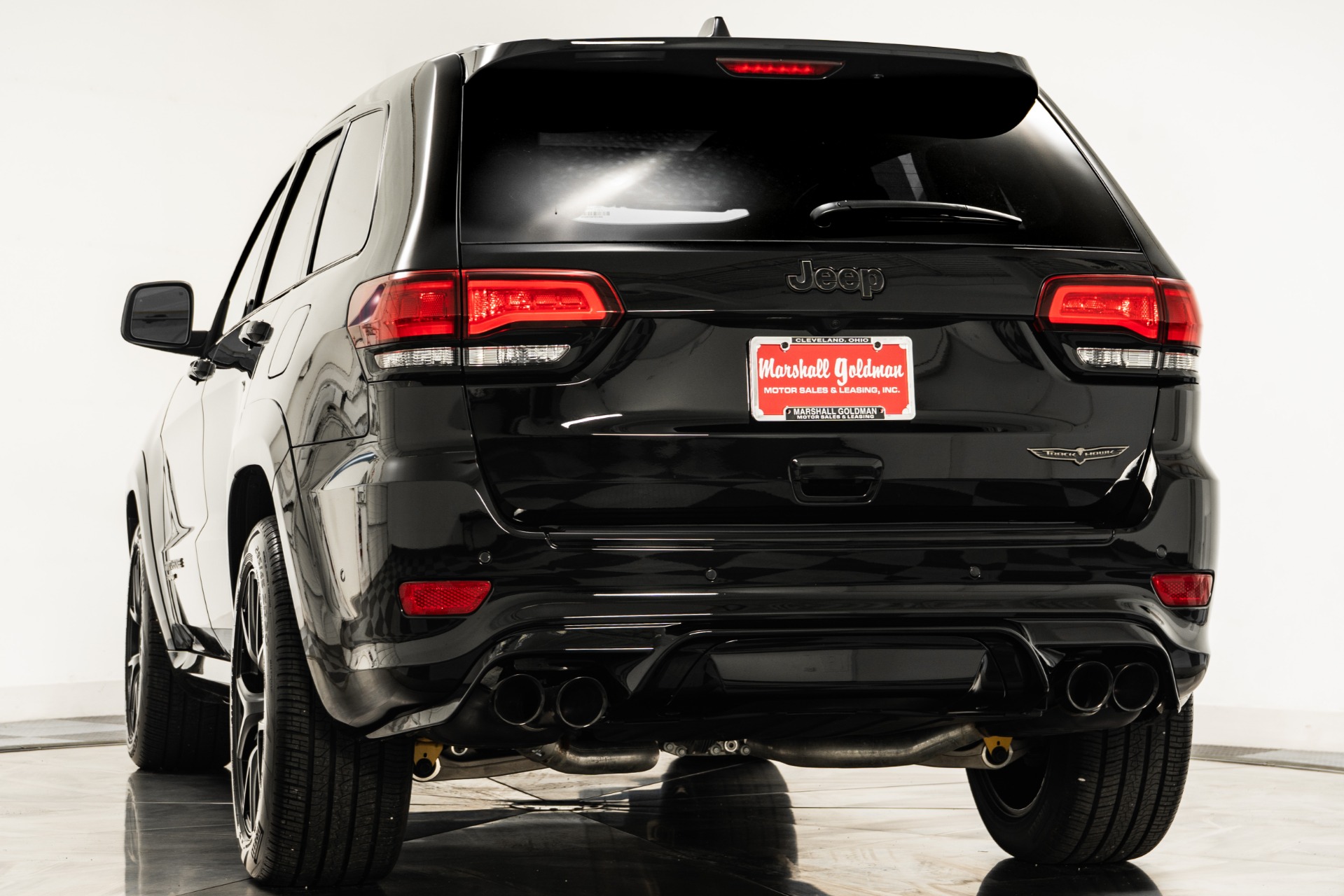 Used 2021 Jeep Grand Cherokee Trackhawk in Diamond Black Crystal 