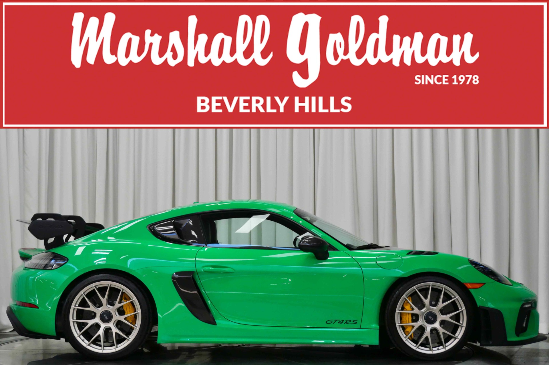Used 2023 Porsche 718 Cayman GT4 RS Weissach Paint to Sample in