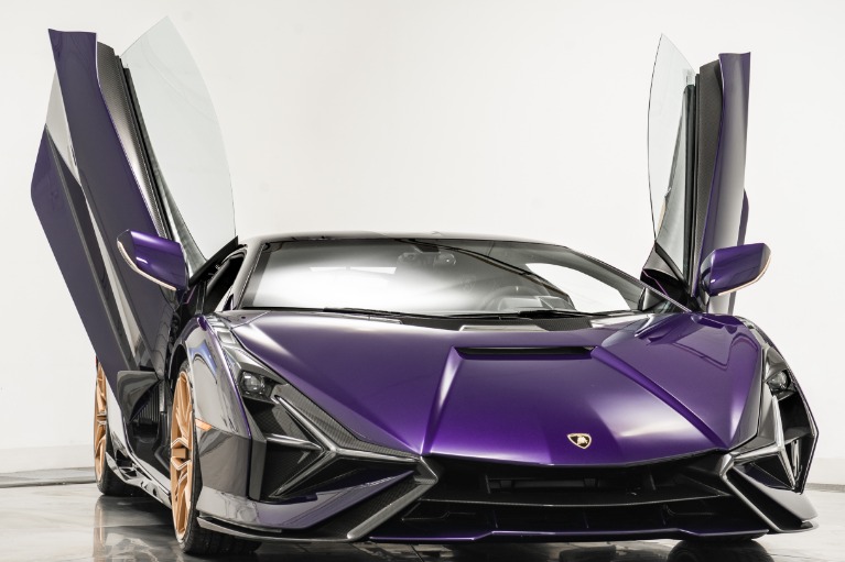 Used 2021 Lamborghini Sian FKP 37 in Viola Alethia For Sale (Sold