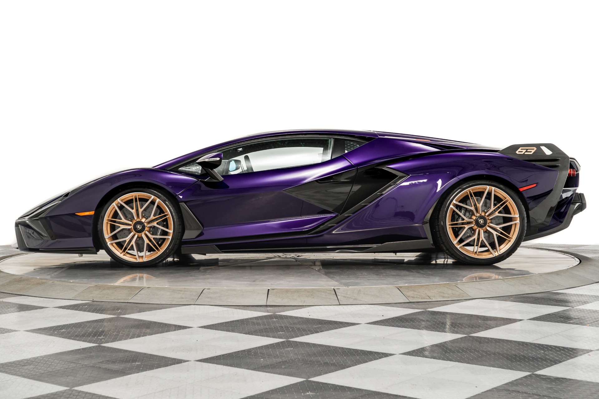 Used 2021 Lamborghini Sian FKP 37 in Viola Alethia For Sale (Sold