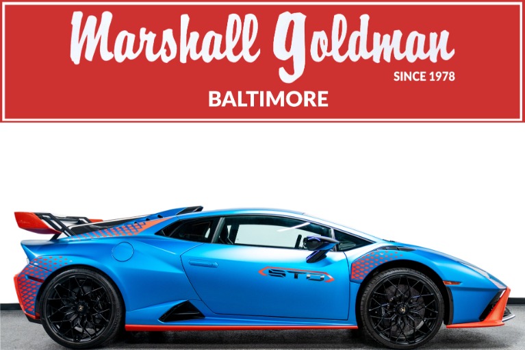 Used 2022 Lamborghini Huracan STO in Blu Uranus Matt For Sale