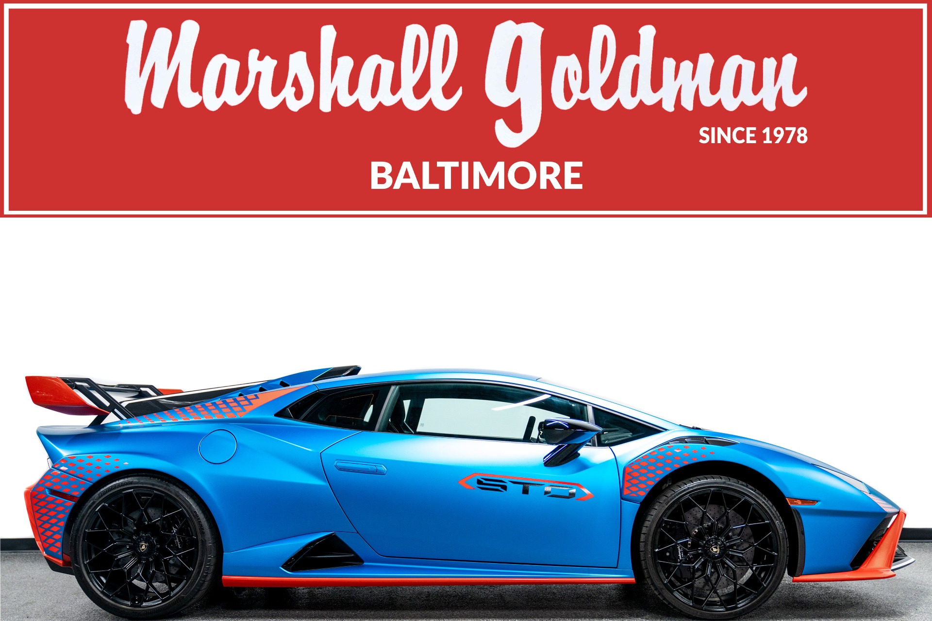 Used 2022 Lamborghini Huracan STO in Blu Uranus Matt For Sale