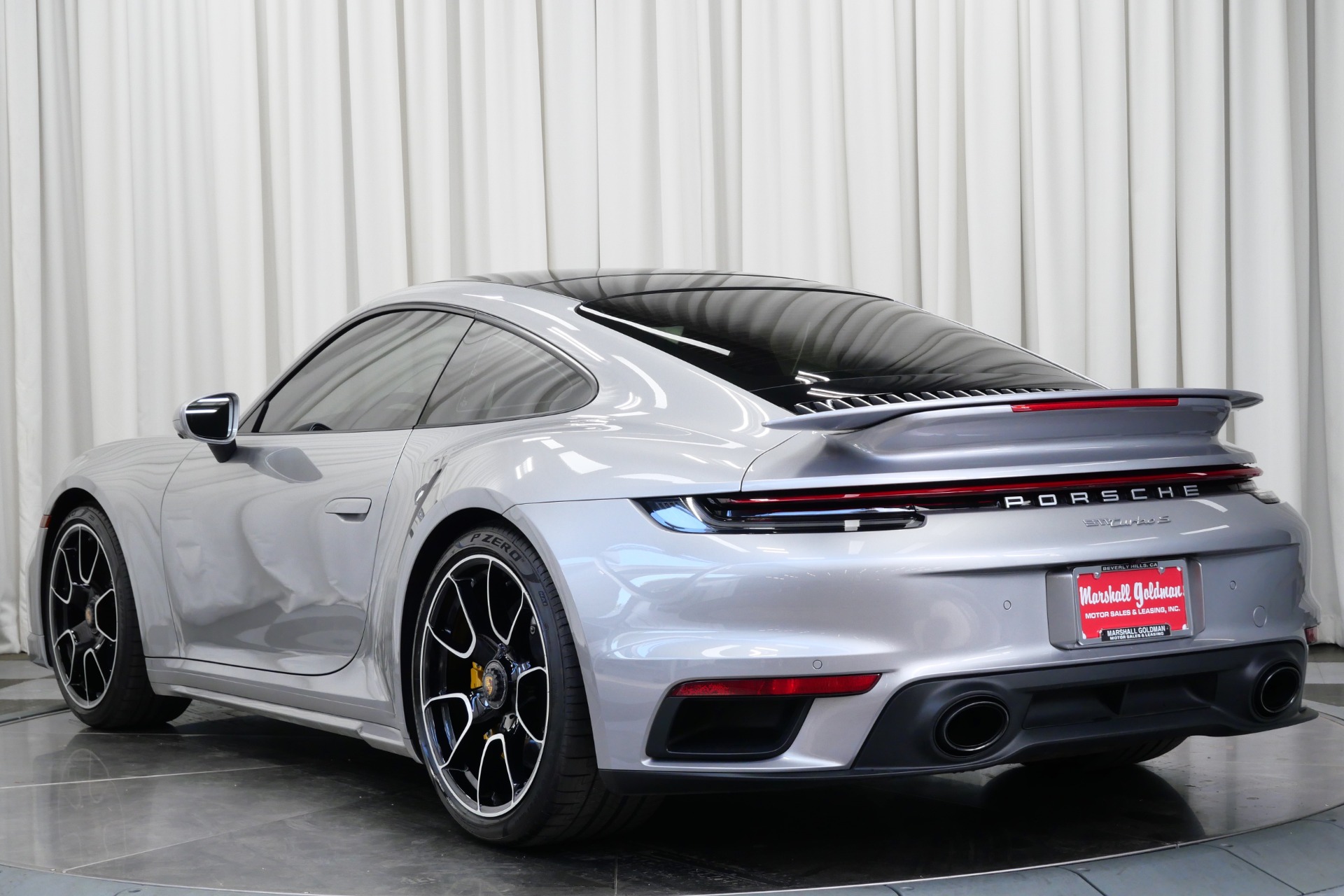 Used 2021 Porsche 911 Turbo S in GT Silver Metallic For Sale (Sold