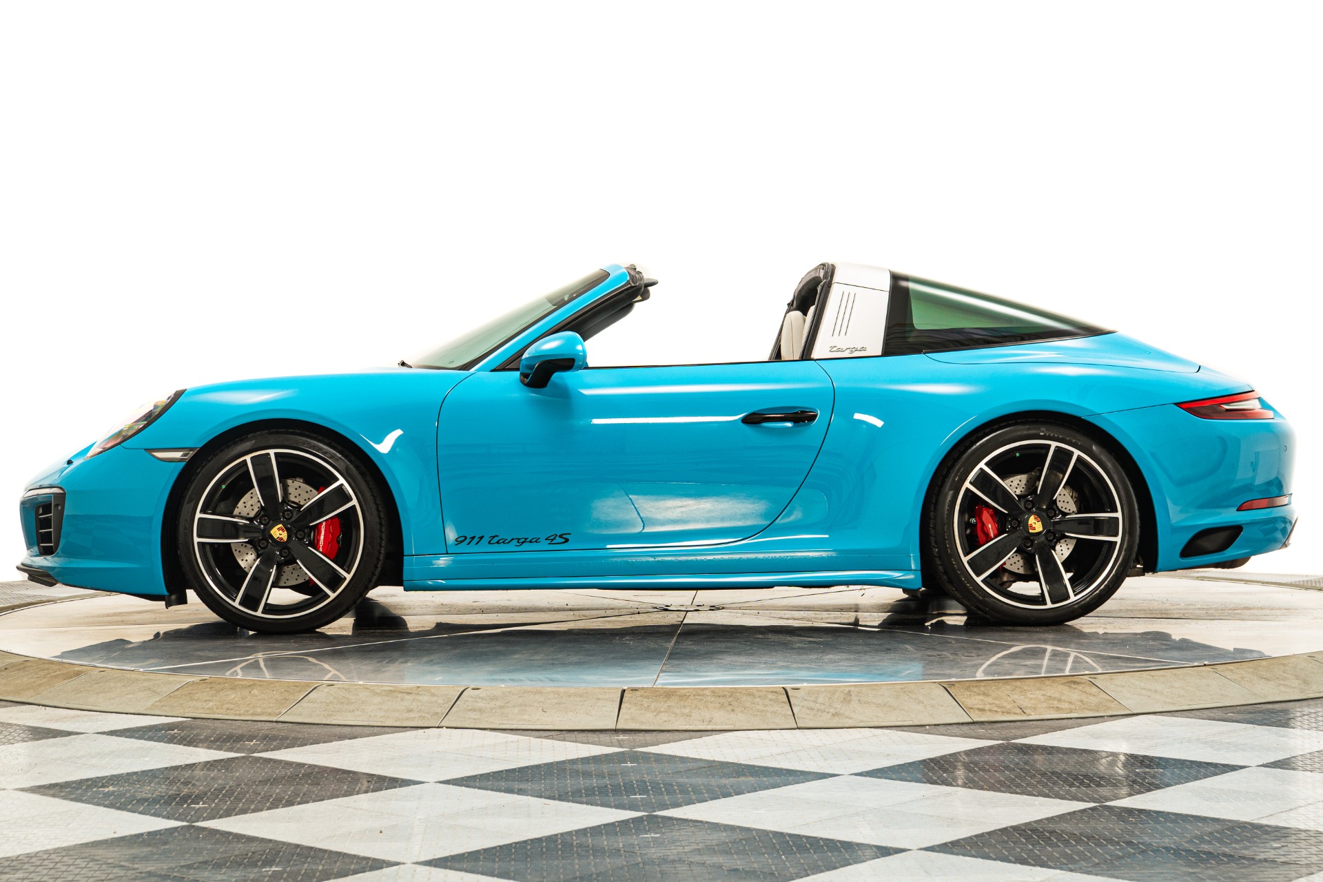 Used 2017 Porsche 911 Targa 4S in Miami Blue For Sale (Sold