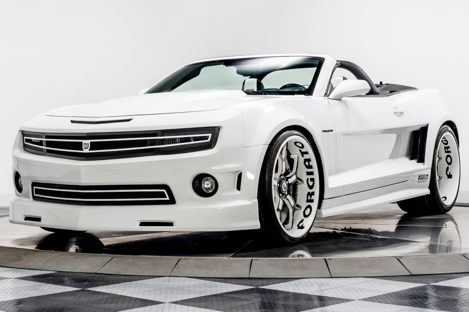 Used 2011 Chevrolet Camaro SS Forgiato Widebody Convertible For Sale (Sold)  | Marshall Goldman Motor Sales Stock #W20992