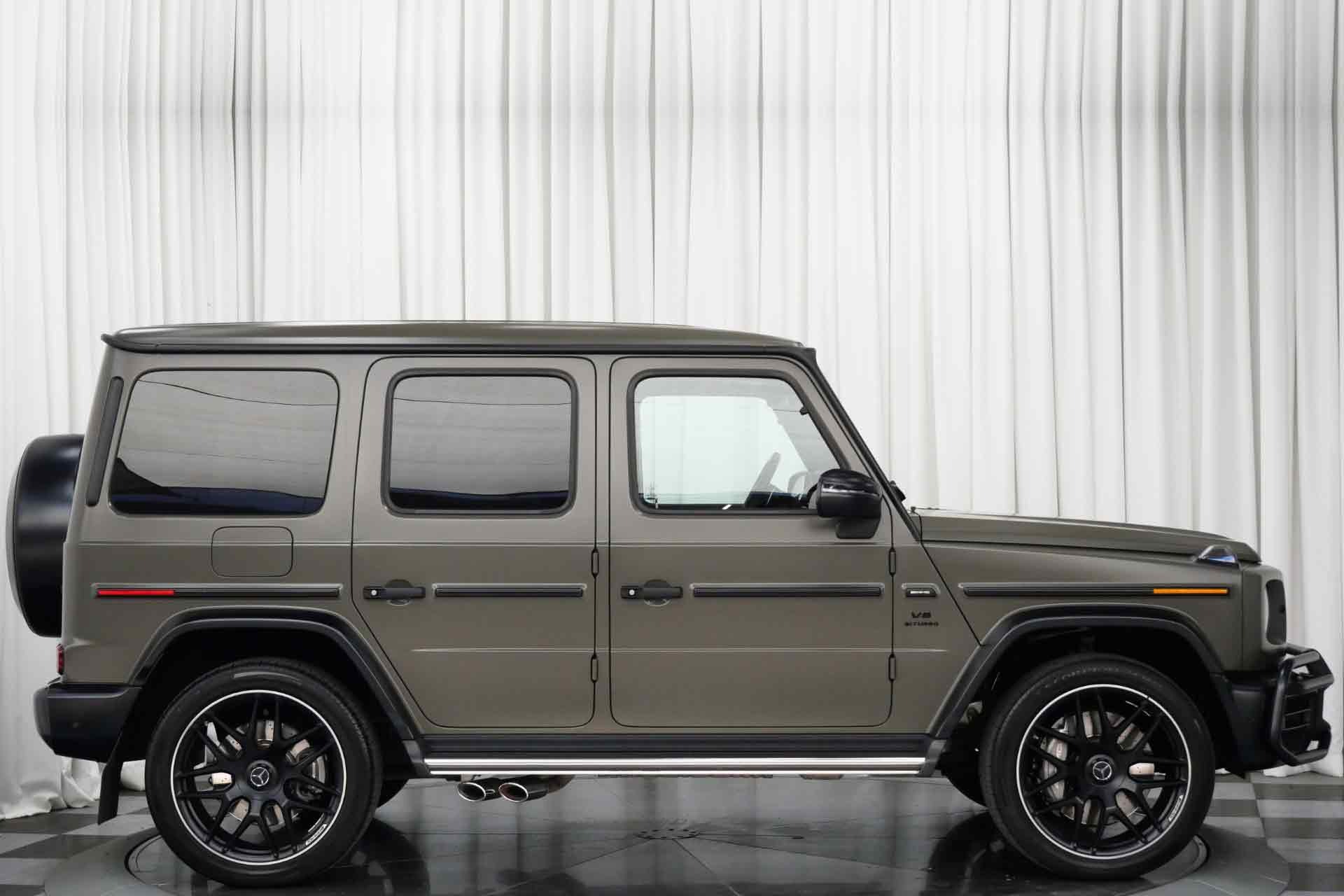 Used 2021 Mercedes-Benz G63 AMG in G manufaktur Dark Olive Green