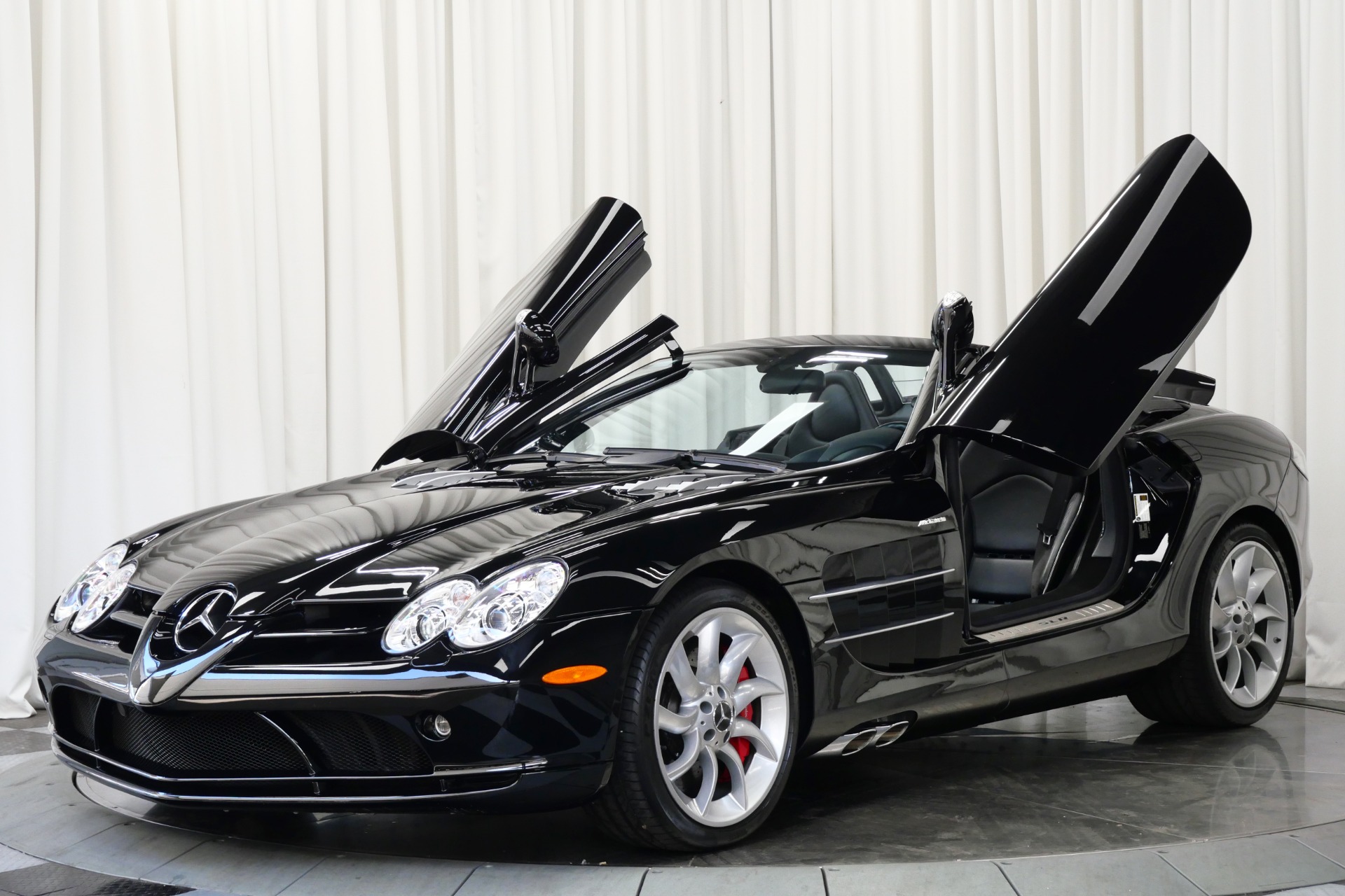 Used 2008 Mercedes-Benz SLR McLaren Roadster in Pure Black For