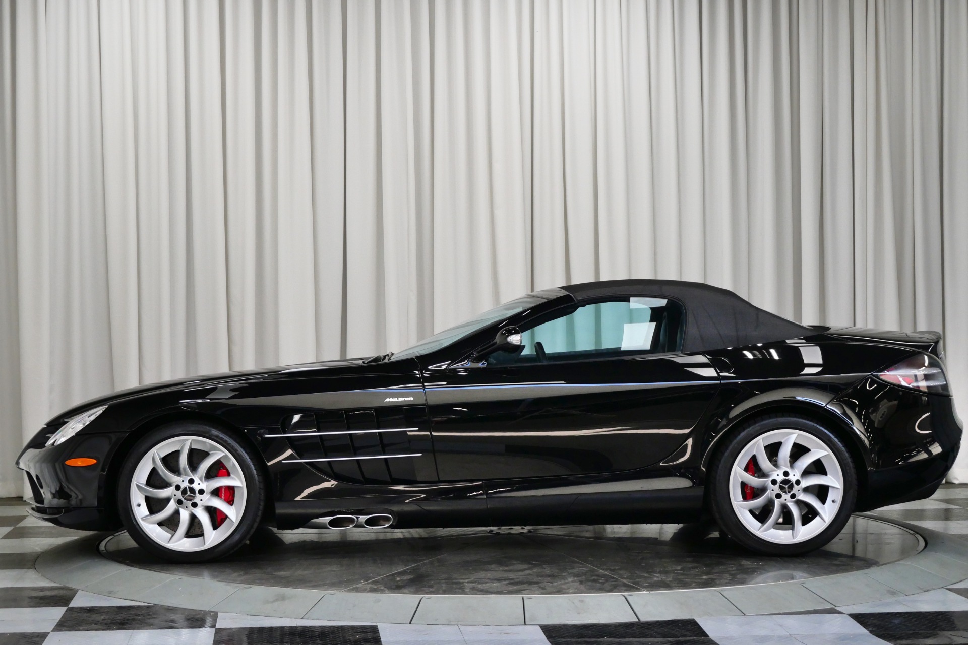 Used 2008 Mercedes-Benz SLR McLaren Roadster in Pure Black For
