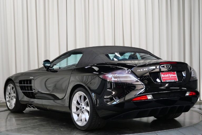 Used 2008 Mercedes-Benz SLR McLaren Roadster in Pure Black For