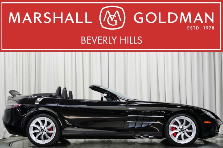 Used 2008 Mercedes-Benz SLR McLaren Roadster in Pure Black For
