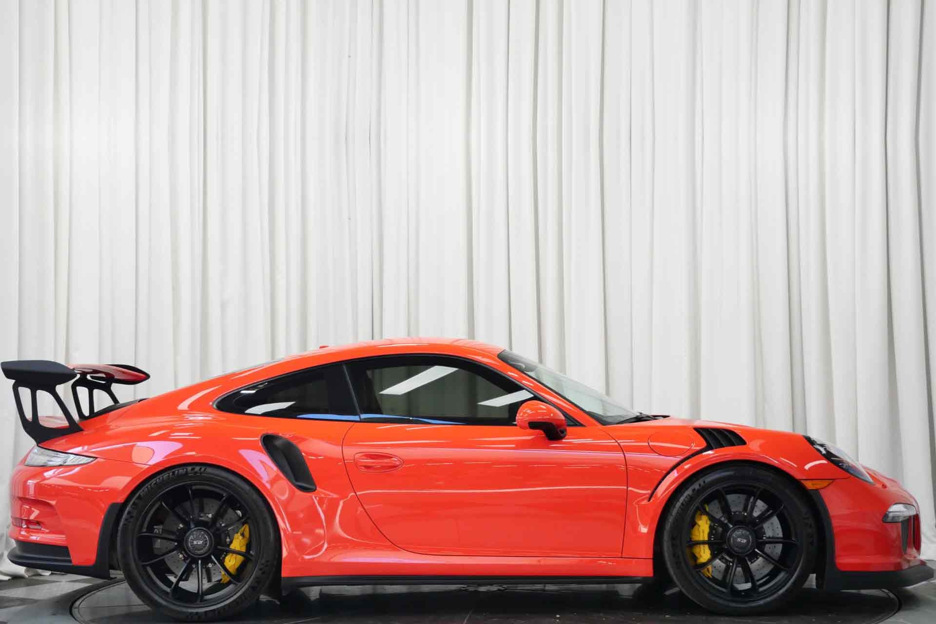 Used 2016 Porsche 911 GT3 RS in Lava Orange For Sale (Sold
