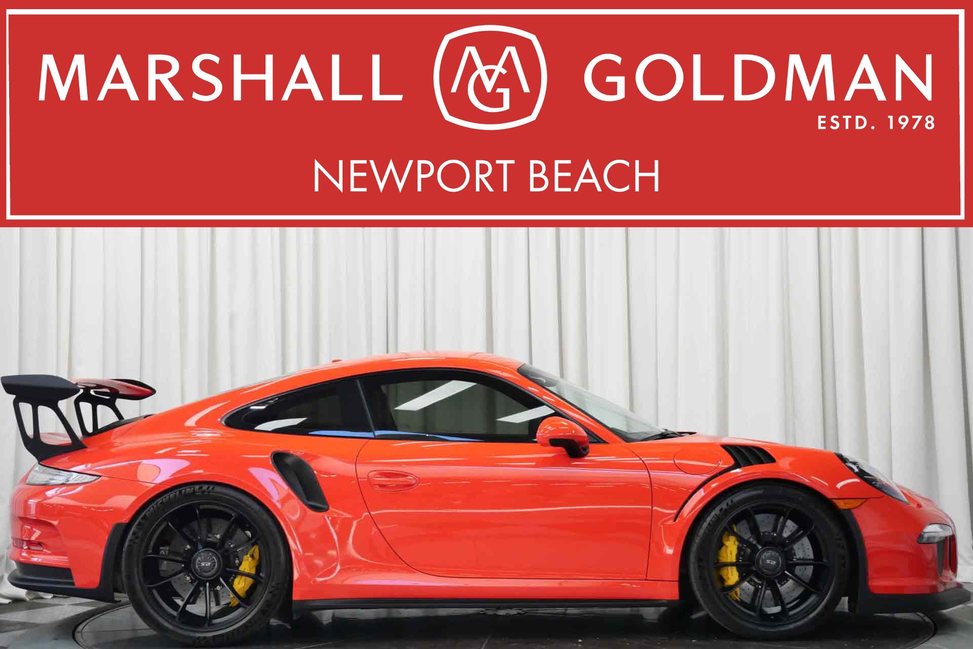 Used 2016 Porsche 911 GT3 RS in Lava Orange For Sale (Sold