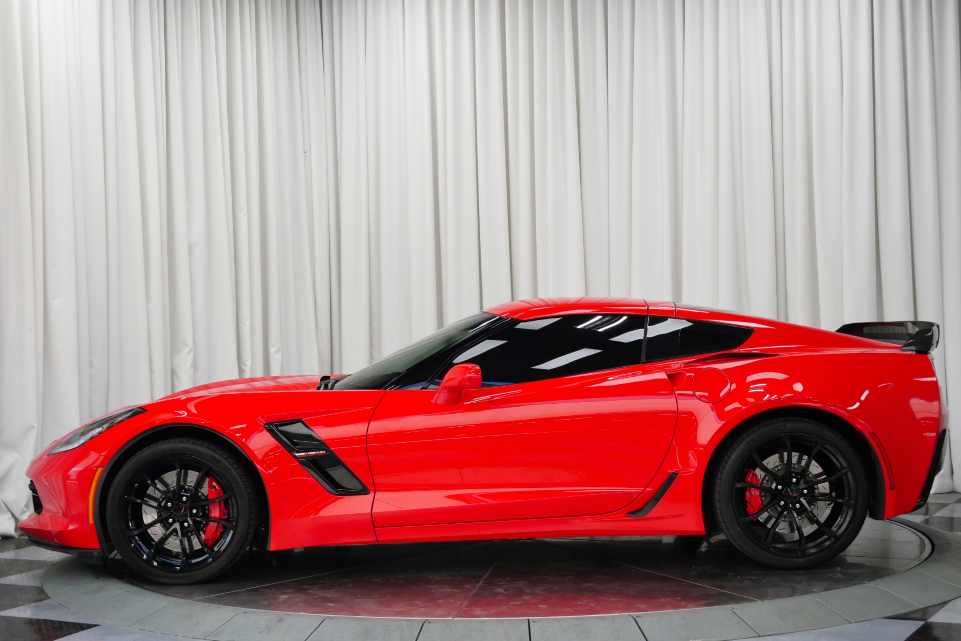Used 2019 Chevrolet Corvette Grand Sport in Torch Red For Sale