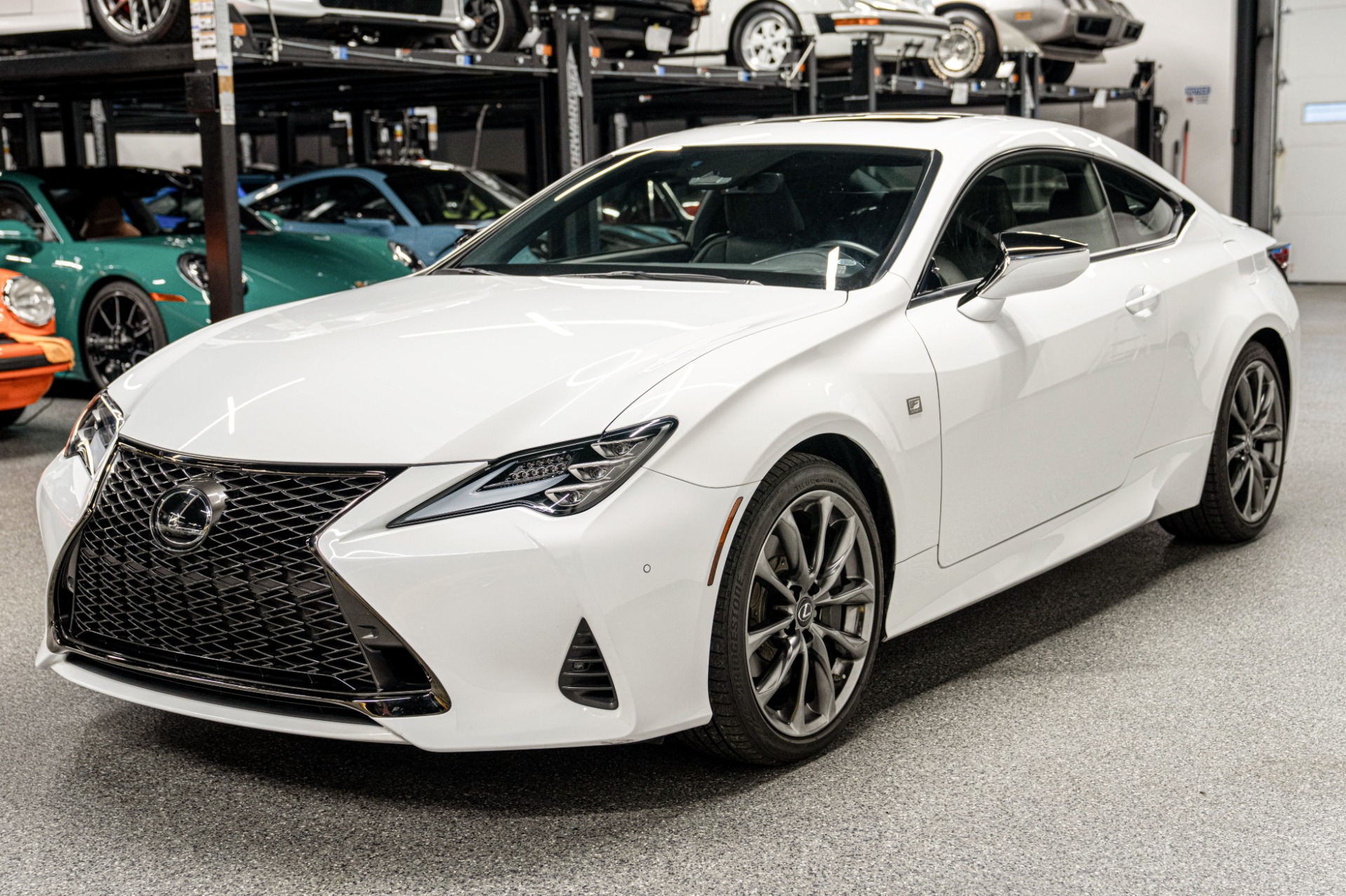Used 2022 Lexus RC 350 F SPORT in Ultra White For Sale (Sold