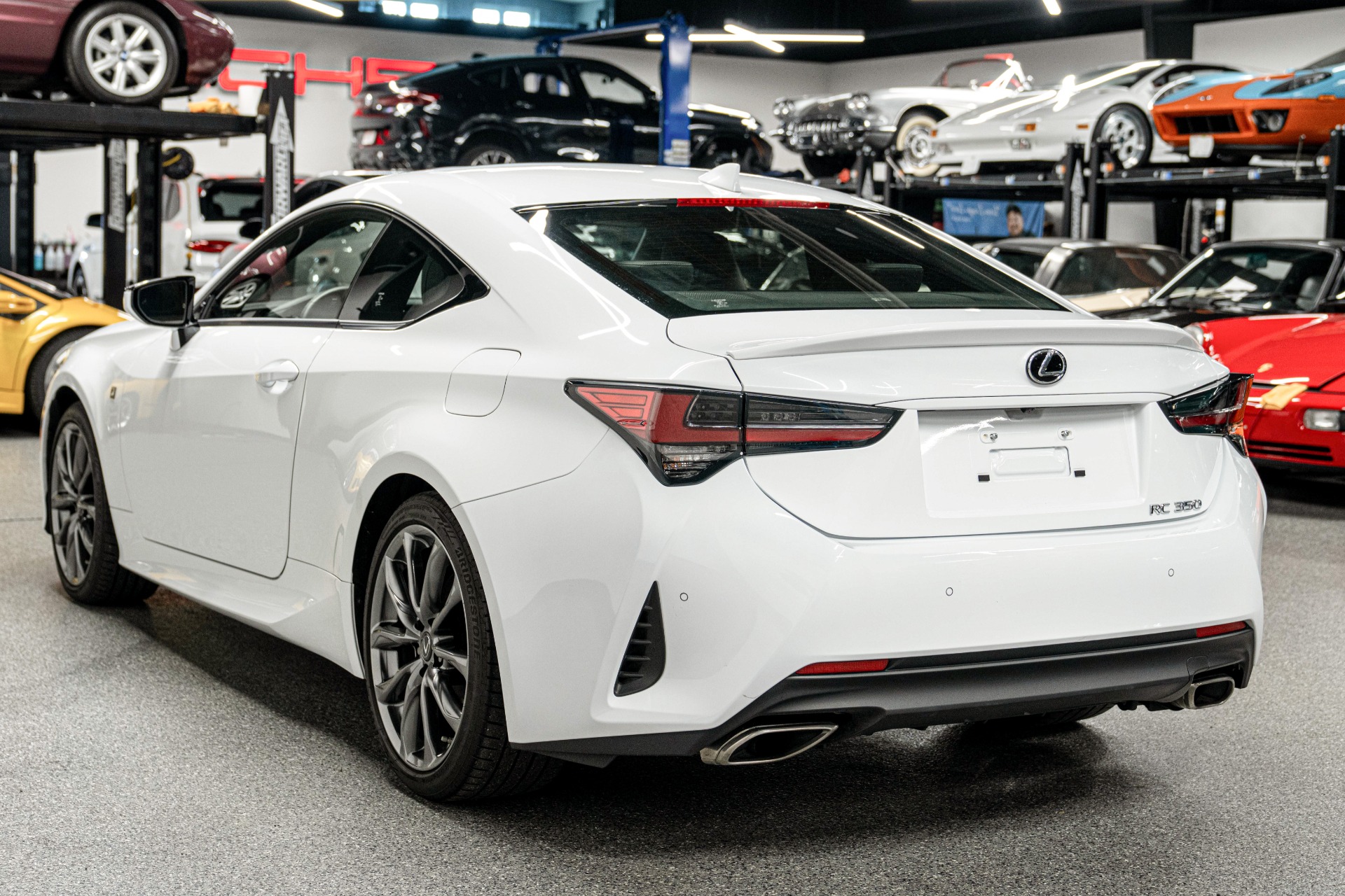 Used 2022 Lexus RC 350 F SPORT in Ultra White For Sale (Sold 