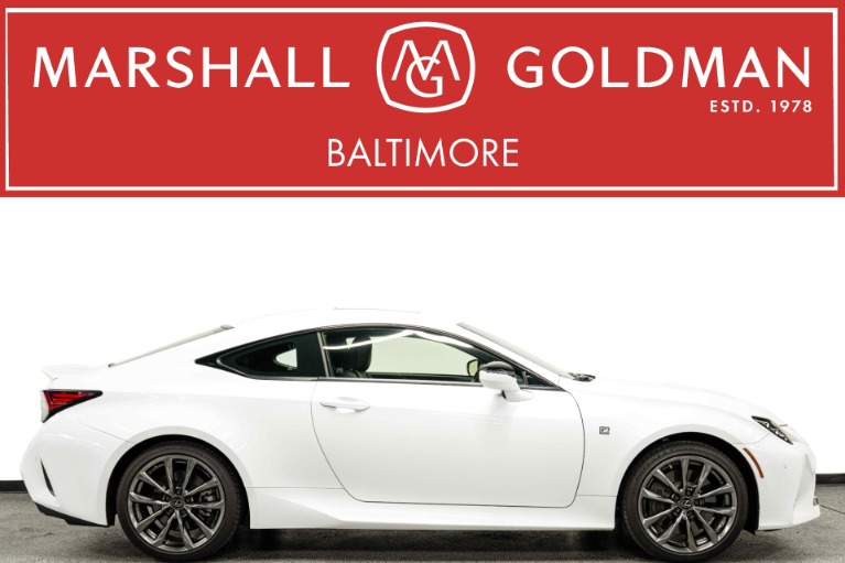 Used 2022 Lexus RC 350 F SPORT in Ultra White For Sale (Sold 