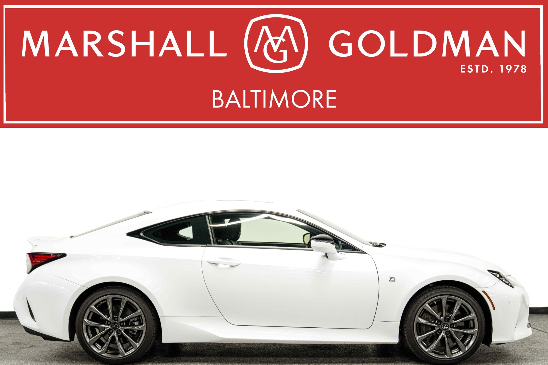 Used 2022 Lexus RC 350 F SPORT in Ultra White For Sale (Sold
