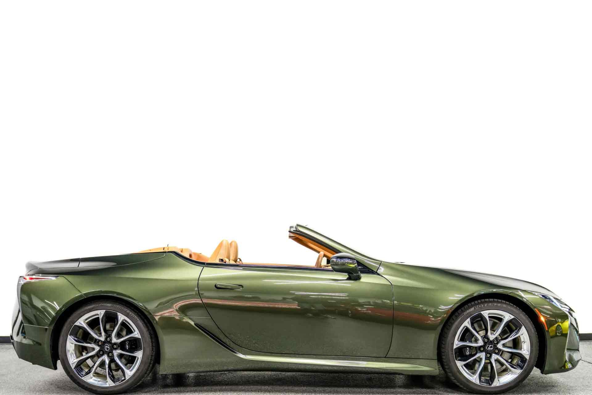 Used 2023 Lexus LC 500 Convertible in Nori Green Pearl For Sale