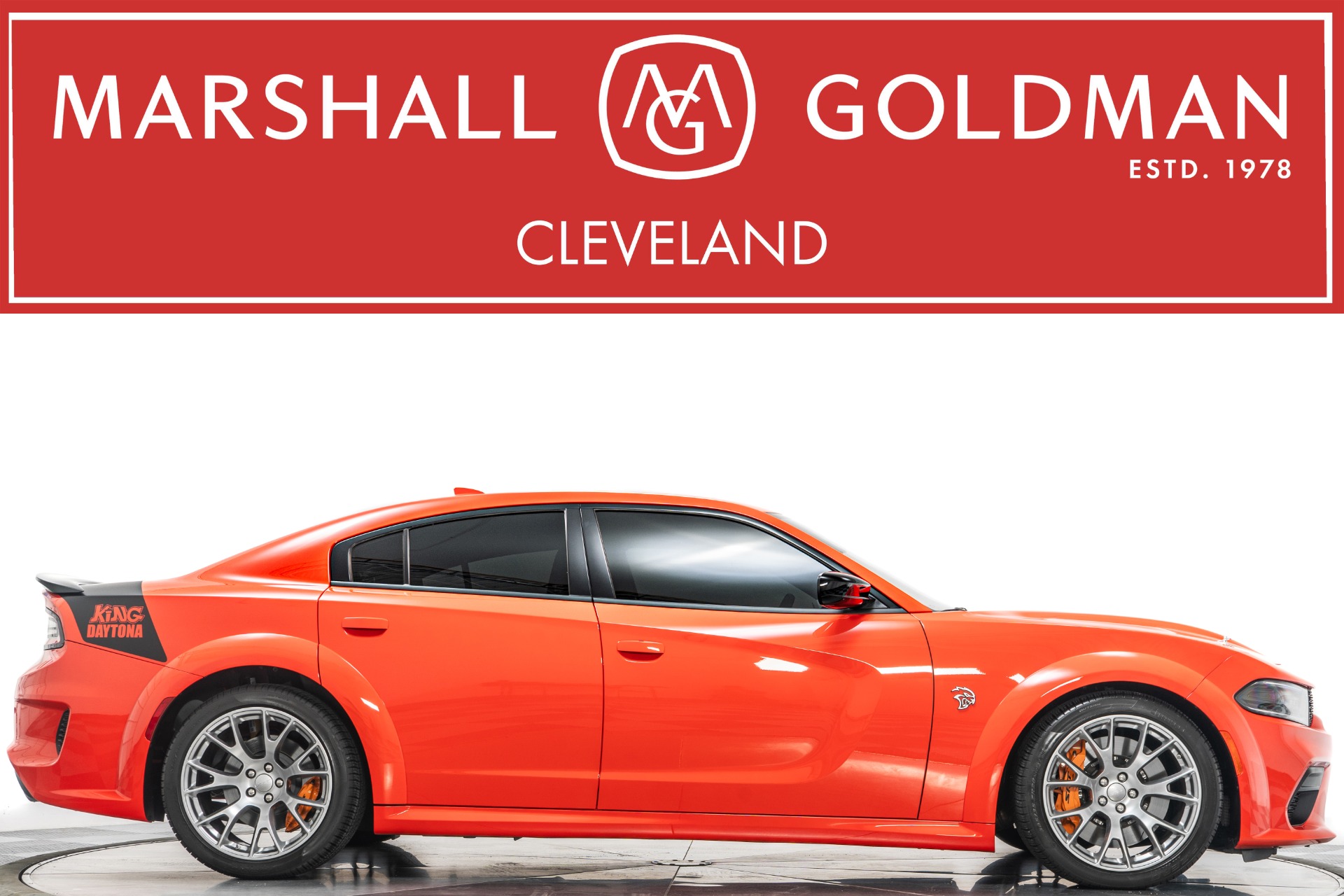 Used 2023 Dodge Charger King Daytona in Go Mango For Sale (Sold