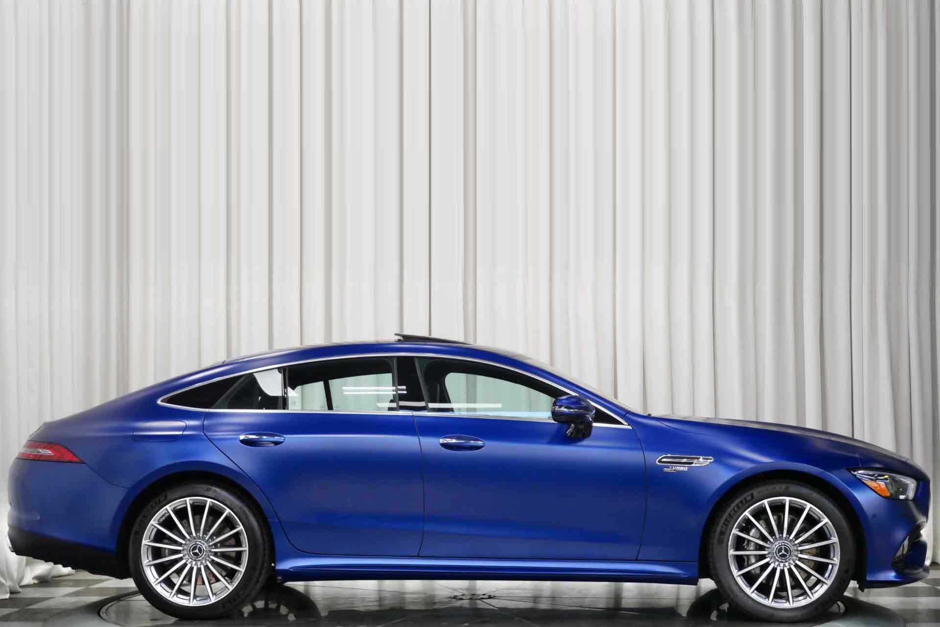 Used 2019 Mercedes-Benz AMG GT 53 in designo Brilliant Blue Magno