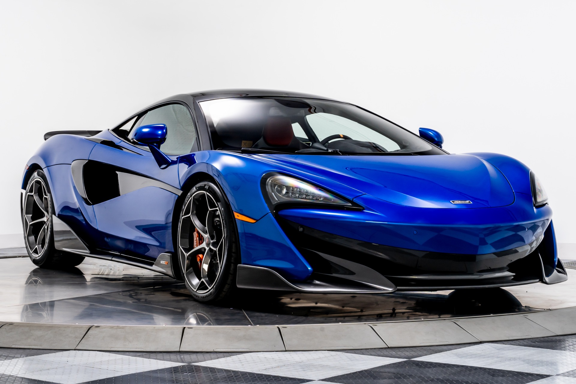 Used 2019 McLaren 600LT in Vega Blue For Sale (Sold) | Marshall
