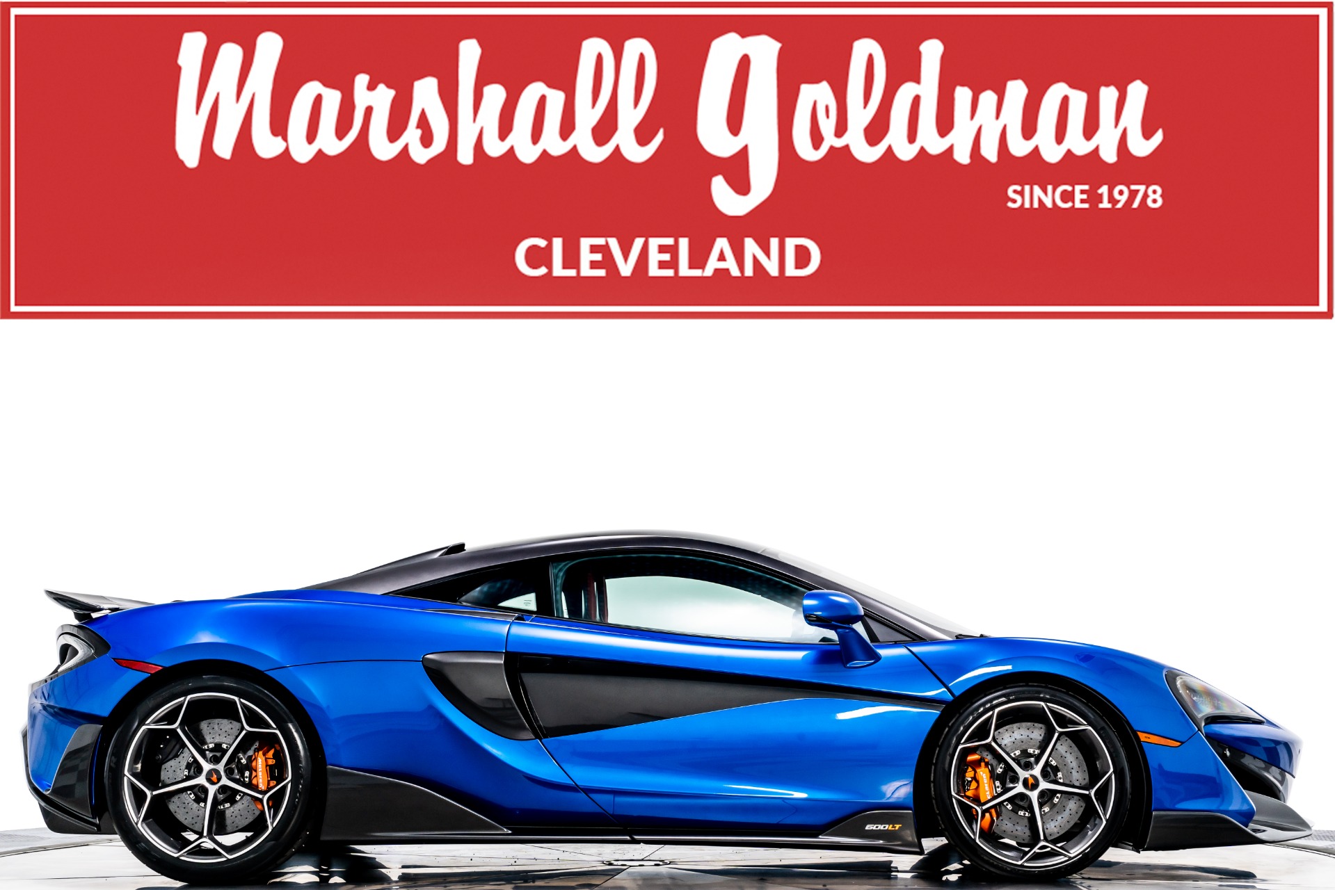 Used 2019 McLaren 600LT in Vega Blue For Sale (Sold) | Marshall