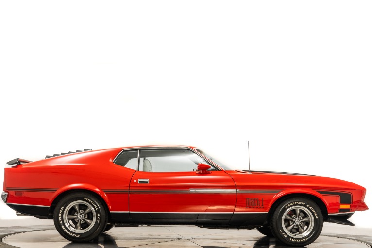 Used 1971 Ford Mustang Mach 1 in Bright Red For Sale (Sold
