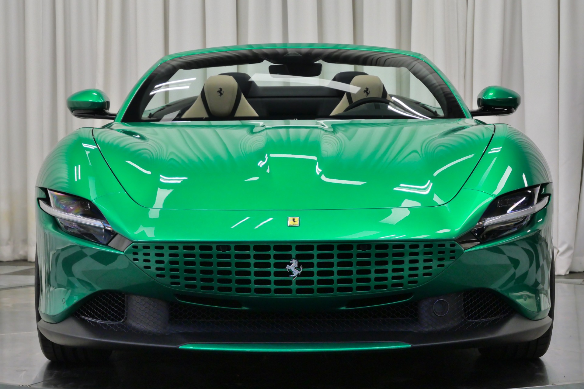 Used 2024 Ferrari Roma Spider -4 Layer Paint Color, Low Miles