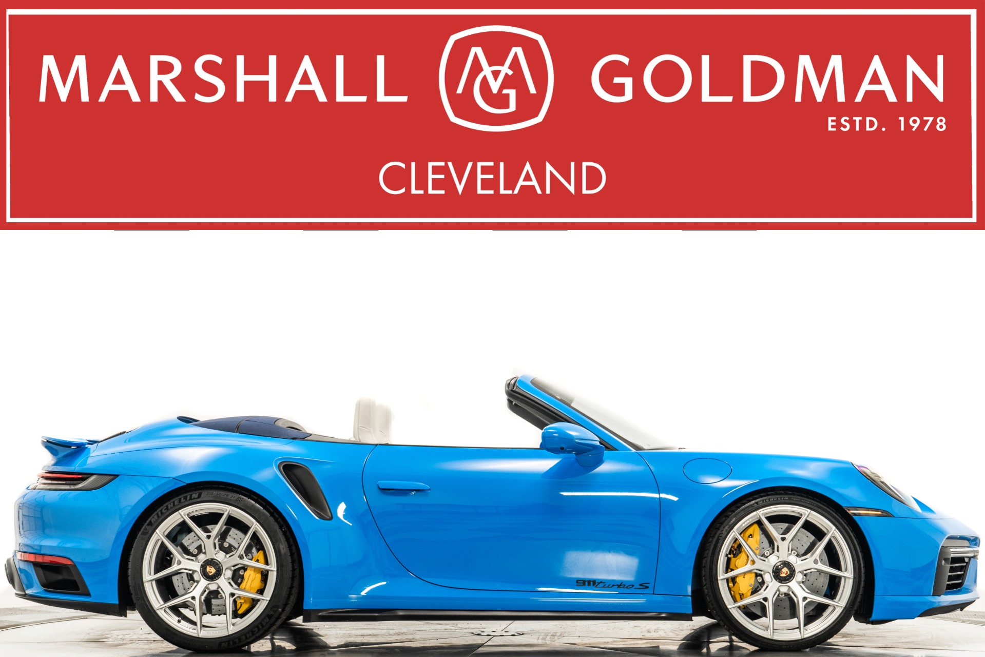 Used 2022 Porsche 911 Turbo S Cabriolet -Sport Exhaust, Vossen