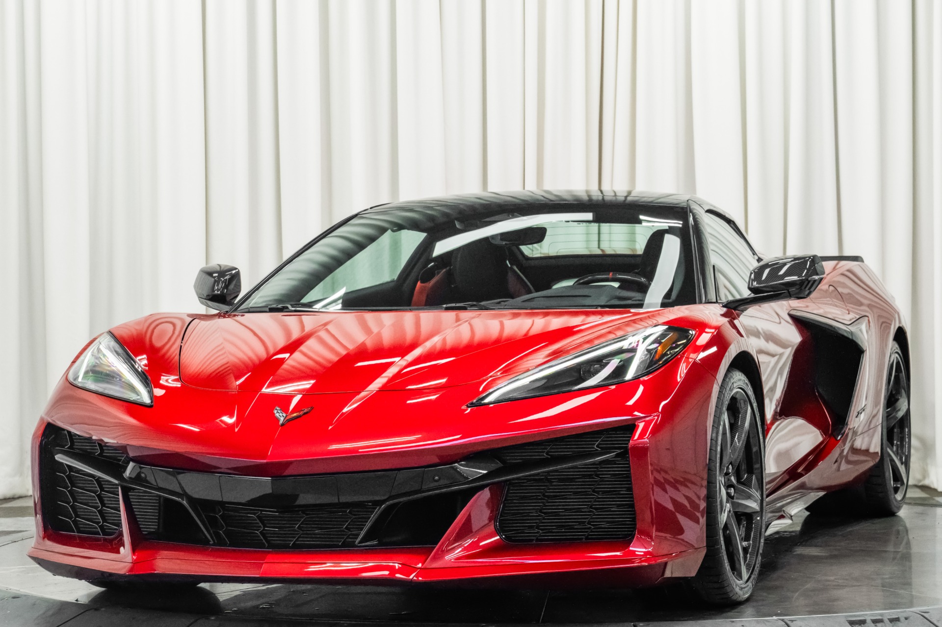 Used 2025 Chevrolet Corvette Z06 Convertible 3LZ in Red Mist