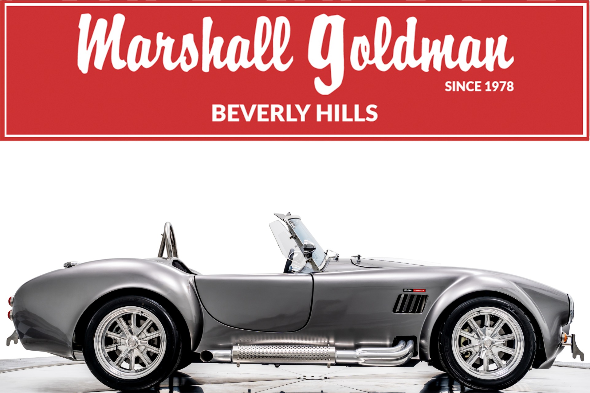 Used 1965 Backdraft BDR Cobra Roadster in Sterling Grey For Sale