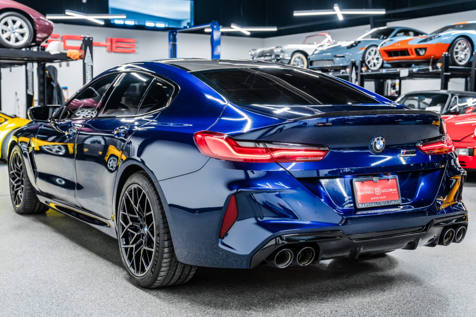 リバティウォーク　メタリックブルー Used 2024 BMW M8 Gran Coupe Competition -617 Horsepower, Driving