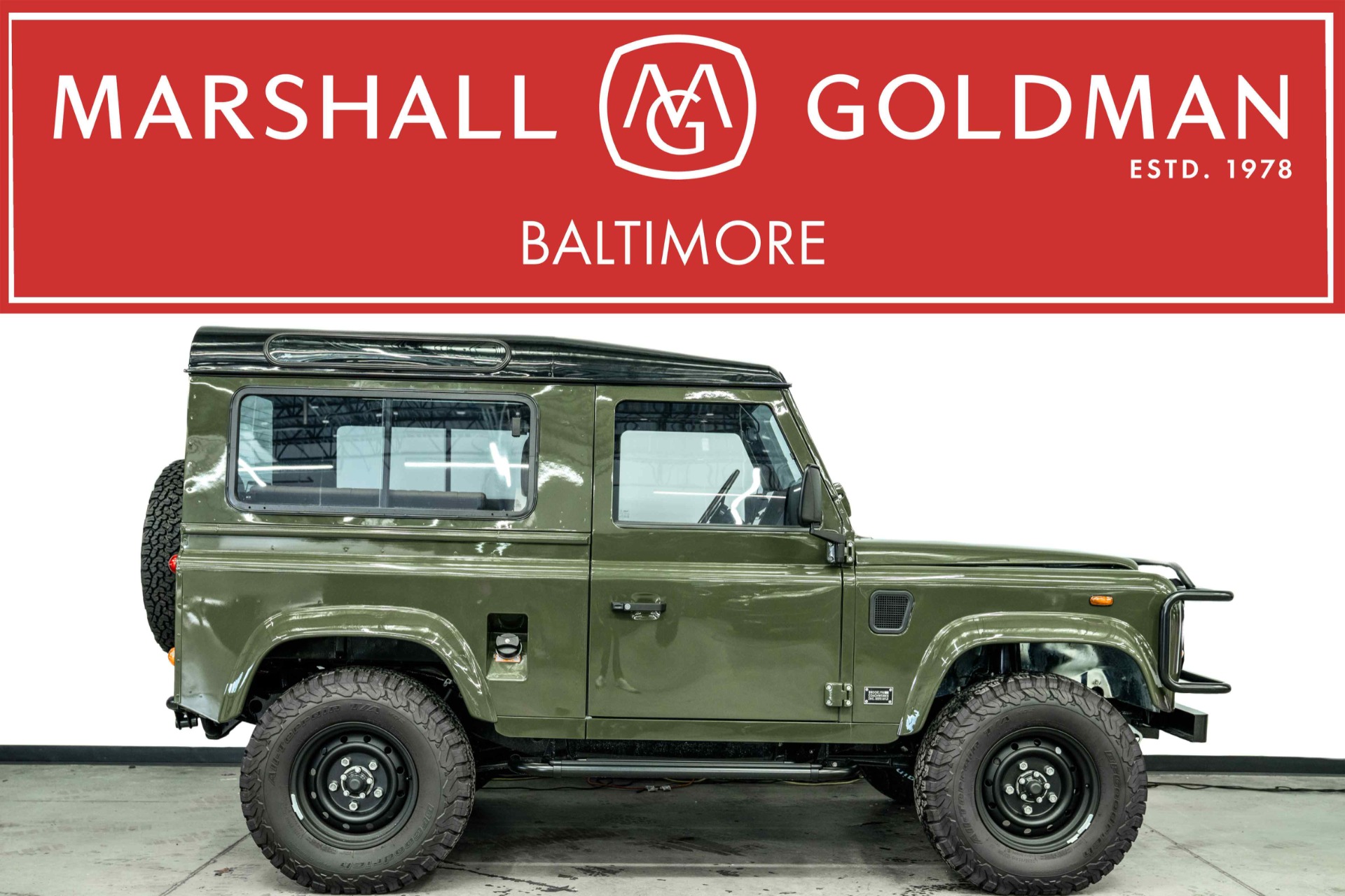 Used 1995 Land Rover Defender 90- Brooklyn Coachworks Restored in