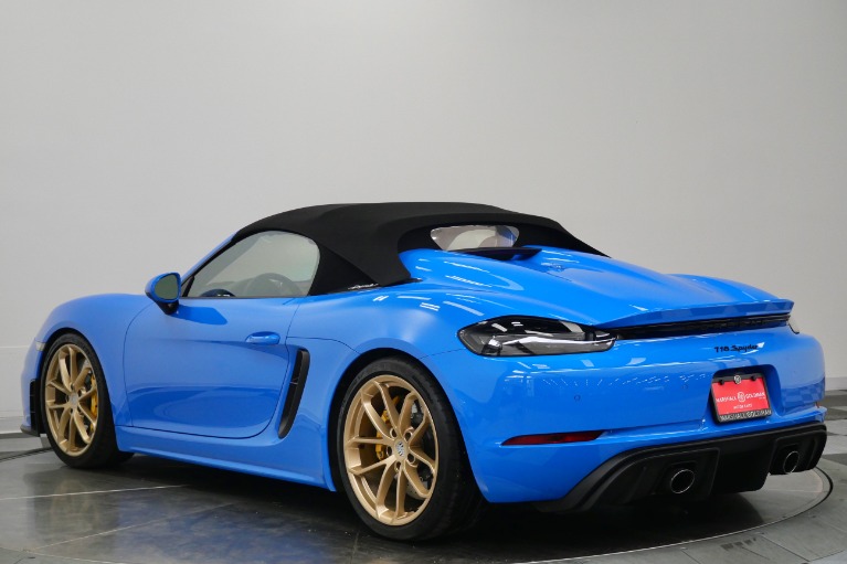 Used 2022 Porsche 718 Spyder -6 Speed Manual, Carbon Fiber Buckets