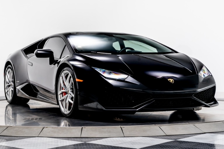 Used 2015 Lamborghini Huracan LP 610-4 in Nero Noctis (Black) For