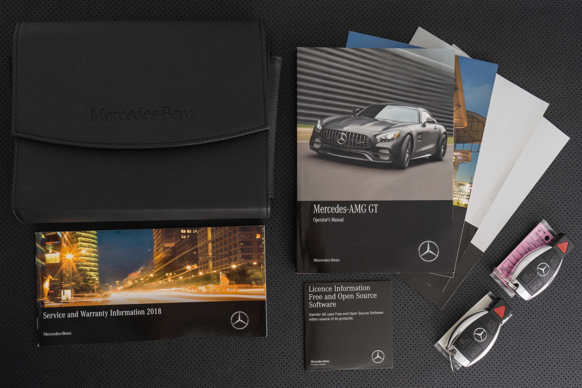 2018 Mercedes Benz AMG GT GTR GTC GTS 40-page Car Sales Brochure Catalog 